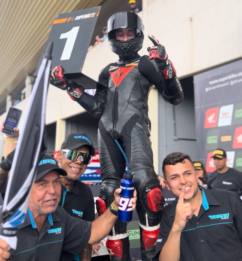 Arthur Costa vence de forma brilhante e assume a liderança